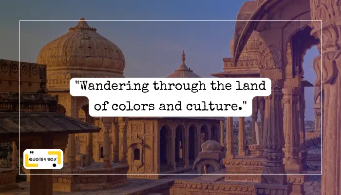 3. _Wandering through the land of colors and culture