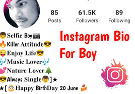 Stylish Bio for Instagram Tamil for Boy with Emoji